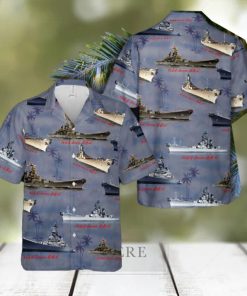 USS Iowa (BB 61) Hawaiian Shirt Gift For Fans