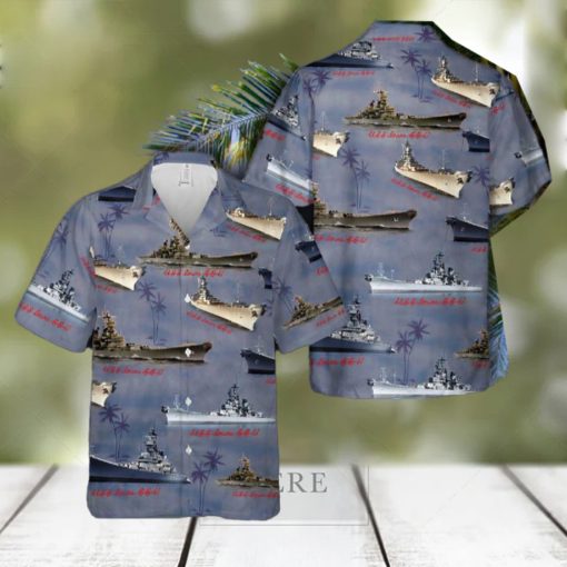 USS Iowa (BB 61) Hawaiian Shirt Gift For Fans