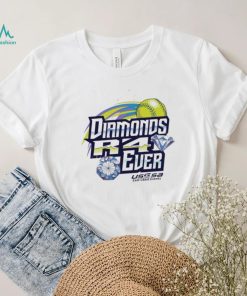 USSSA Delaware Fast Pitch Diamonds R 4ever 2024 logo shirt