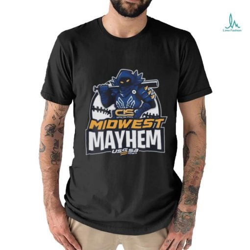 USSSA Iowa Baseball CIS Midwest Mayhem 2024 Logo Shirt