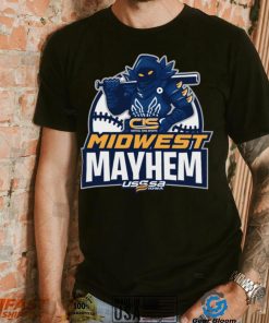 USSSA Iowa Baseball CIS Midwest Mayhem 2024 logo shirt