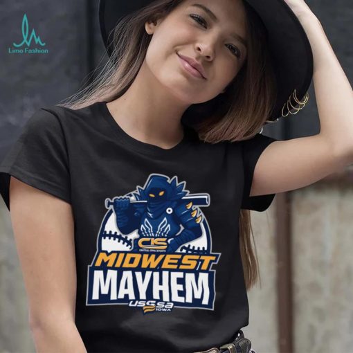 USSSA Iowa Baseball CIS Midwest Mayhem 2024 logo shirt