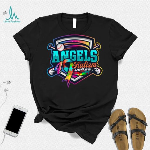 USSSA Texas Baseball Angels for Autism 2024 logo shirt