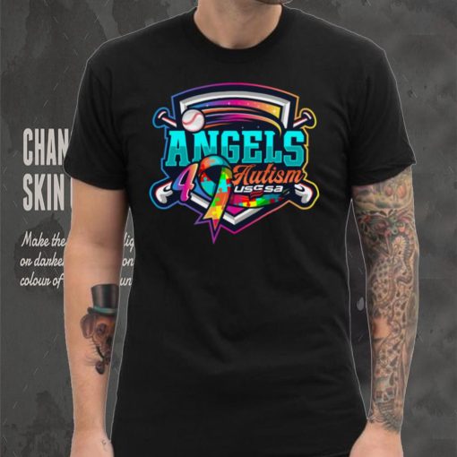 USSSA Texas Baseball Angels for Autism 2024 logo shirt