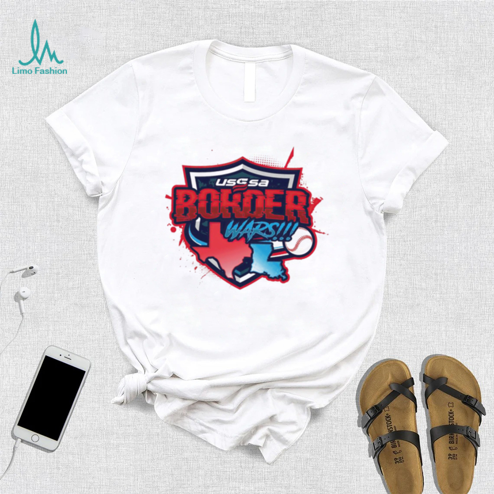 USSSA Texas Baseball Border Wars 2024 logo shirt USSSA Texas Baseball Border Wars 2024 logo shirt