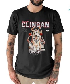 Uconn Huskies 2024 NCAA Men’s Basketball Donovan Clingan 2023 – 2024 Post Season Shirt