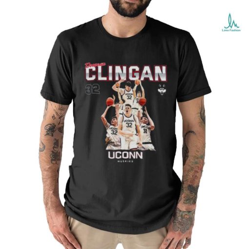 Uconn Huskies 2024 NCAA Men’s Basketball Donovan Clingan 2023 – 2024 Post Season Shirt