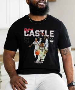 Uconn Huskies 2024 NCAA Men’s Basketball Stephon Castle 2023 – 2024 Post Season Shirt