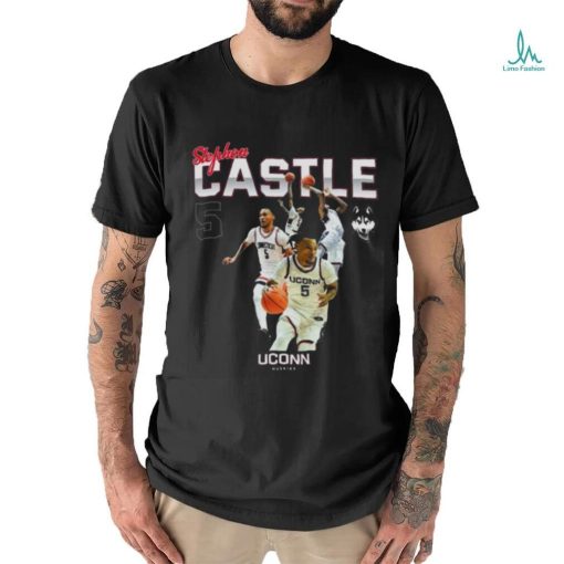 Uconn Huskies 2024 NCAA Men’s Basketball Stephon Castle 2023 – 2024 Post Season Shirt