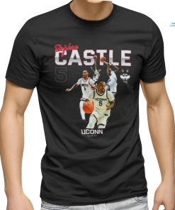 Uconn Huskies 2024 NCAA Men’s Basketball Stephon Castle 2023 – 2024 Post Season Shirt