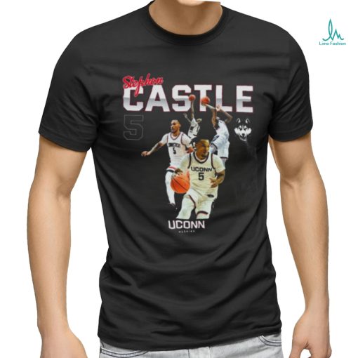 Uconn Huskies 2024 NCAA Men’s Basketball Stephon Castle 2023 – 2024 Post Season Shirt