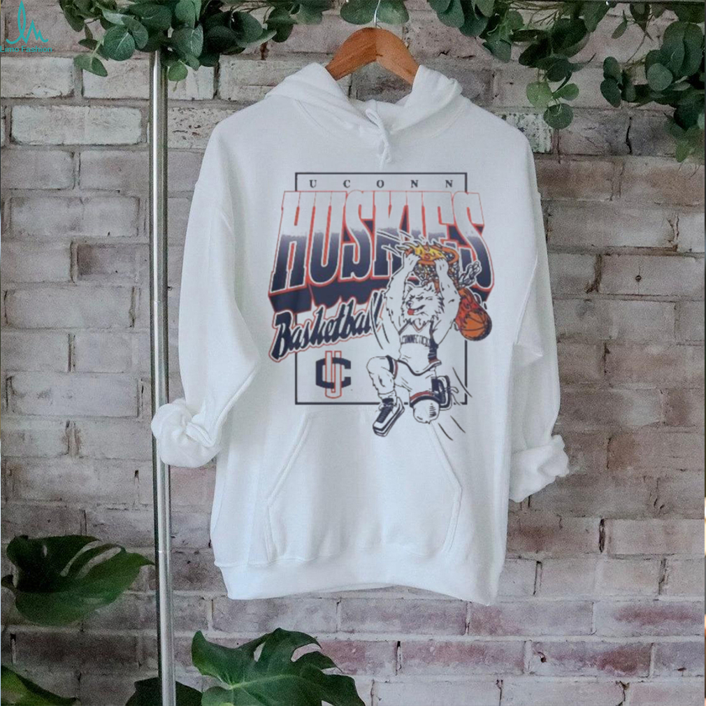 Uconn huskies basketball mascot dunking 2024 shirt Uconn huskies basketball mascot dunking 2024 shirt