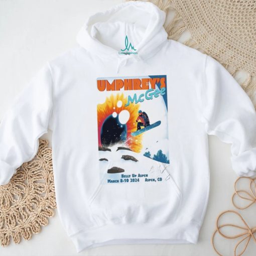 Umphrey’s McGee belly Up Aspen Aspen, Co March 8 10 2024 Poster shirt