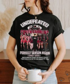 Undefeated 2024 South Carolina Gamecocks Perfect Season Tee Shirt
