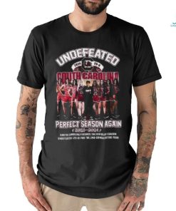 Undefeated 2024 South Carolina Gamecocks Perfect Season Tee Shirt