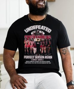 Undefeated 2024 South Carolina Gamecocks Perfect Season Tee Shirt