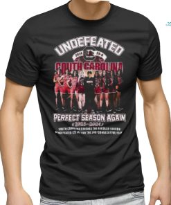 Undefeated 2024 South Carolina Gamecocks Perfect Season Tee Shirt