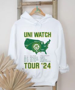 Uni Watch 25th Anniversary Tour Shirt
