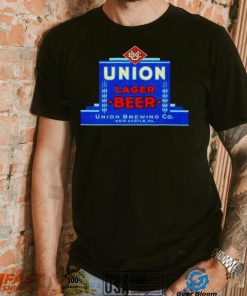 Union lager beer Union brewing co New Castle PA shirt