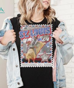 Unleash the Beast from St. Slouis ’24 professional bull riders stamp shirt
