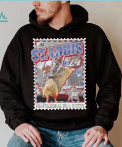 Unleash the Beast from St. Slouis ’24 professional bull riders stamp shirt