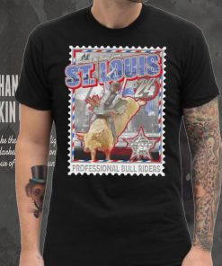 Unleash the Beast from St. Slouis ’24 professional bull riders stamp shirt