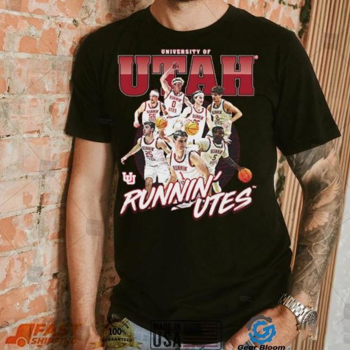 Utah NCAA Men’s Basketball 2023 2024 Post Season T Shirt