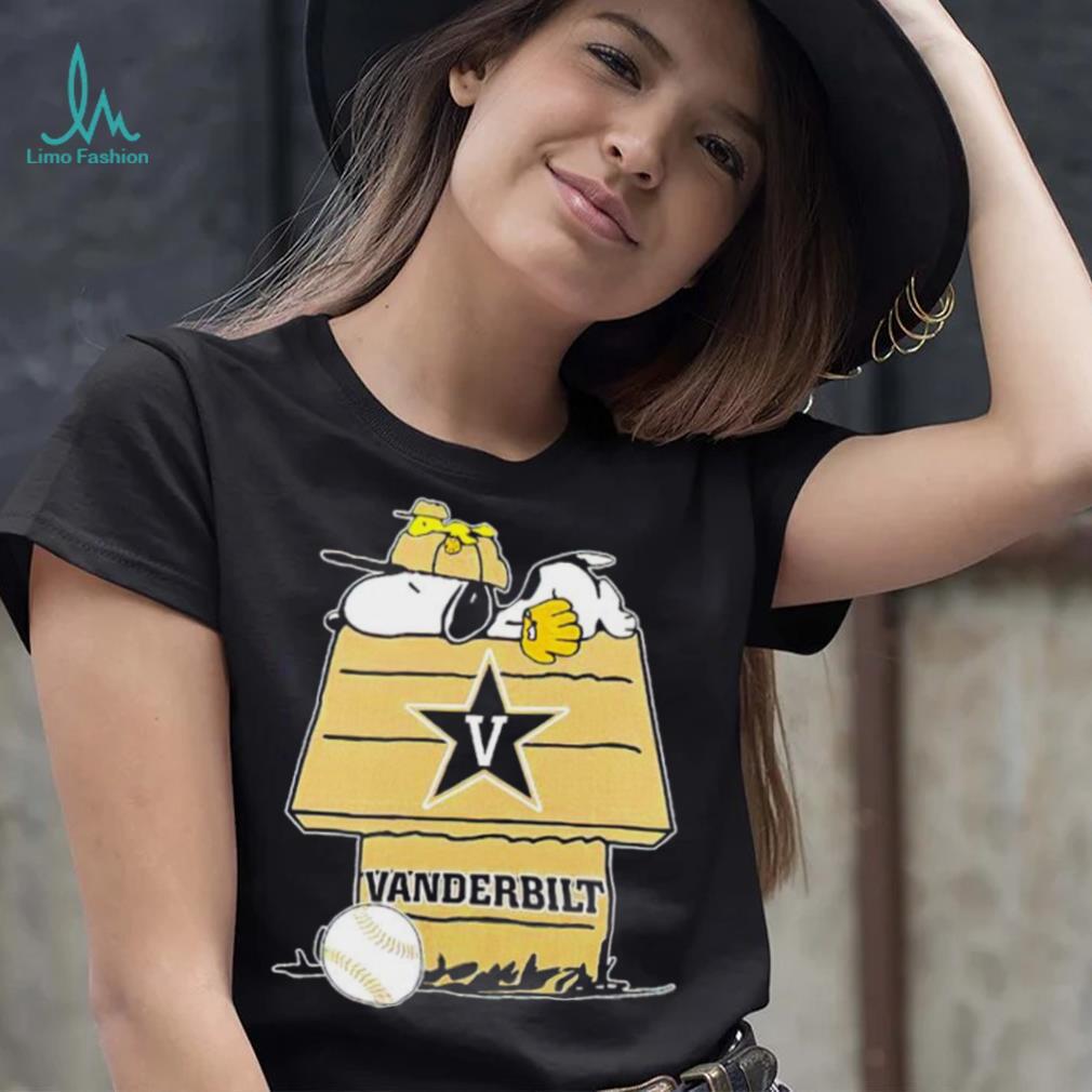 Vanderbilt Commodores Snoopy And Woodstock The Peanuts Baseball shirt Vanderbilt Commodores Snoopy And Woodstock The Peanuts Baseball shirt