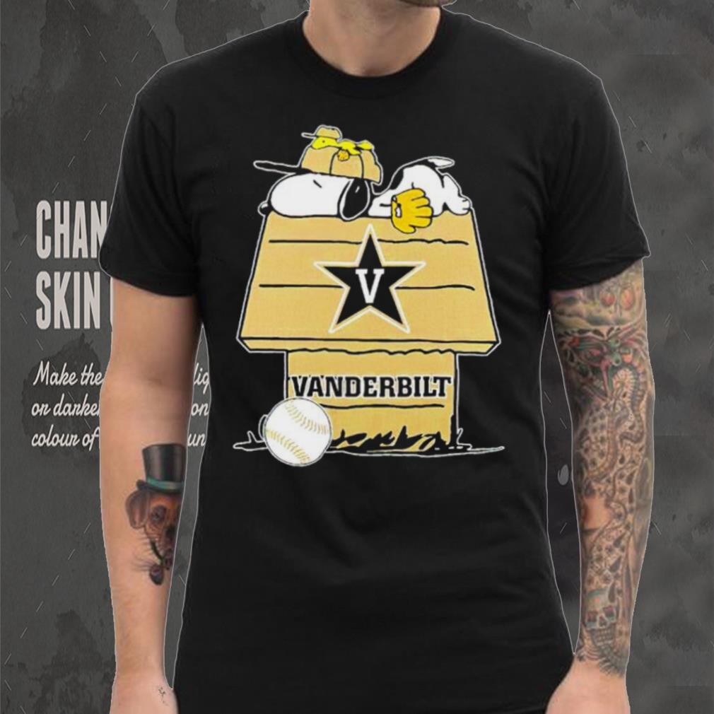 Vanderbilt Commodores Snoopy And Woodstock The Peanuts Baseball shirt Vanderbilt Commodores Snoopy And Woodstock The Peanuts Baseball shirt