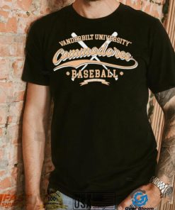 Vanderbilt University Commodores baseball logo shirt