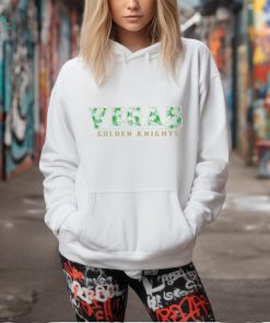 Vegas Golden Knights Fanatics Branded Women's St. Patrick's Day Spirit Jersey T Shirt