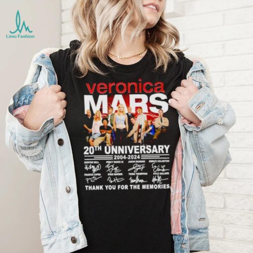 Veronica Mars 20th anniversary 2004 2024 thank you for the memories shirt