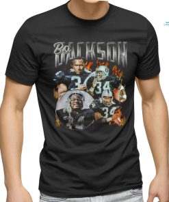 Vintage 90s Bo Jackson Graphic Football Unisex T shirt