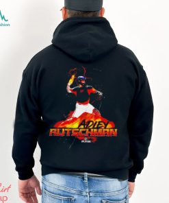 Vintage Adley Rutschman Baltimore Orioles player flame shirt
