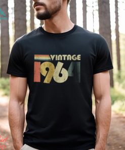 Vintage Best of 1964 Vintage Retro Birthday Pro Shirt