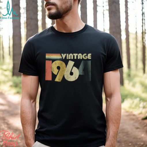 Vintage Best of 1964 Vintage Retro Birthday Pro Shirt