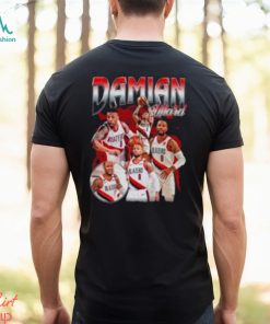 Vintage Damian Lillard Shirt Portland Basketball Player Shirt