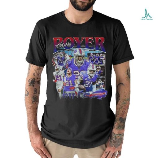 Vintage Jordan Poyer 90s Graphic Tee Football shirt