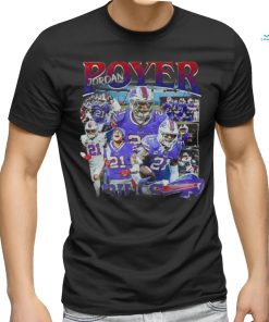 Vintage Jordan Poyer 90s Graphic Tee Football shirt