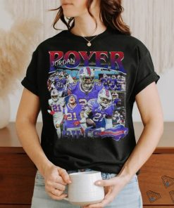 Vintage Jordan Poyer 90s Graphic Tee Football shirt