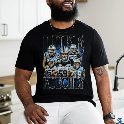 Vintage Luke Kuechly 90s Graphic Football Unisex T shirt