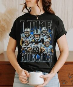 Vintage Luke Kuechly 90s Graphic Football Unisex T shirt