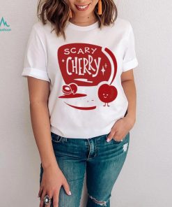 Vintage scary cherry shirt