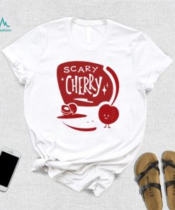 Vintage scary cherry shirt