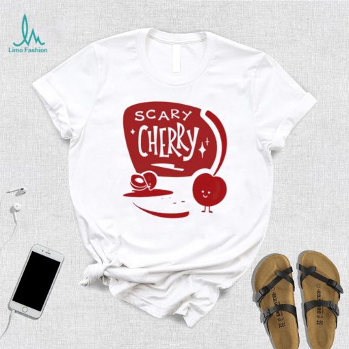 Vintage scary cherry shirt
