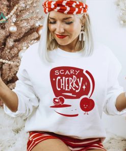 Vintage scary cherry shirt