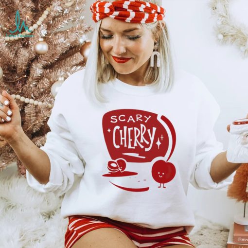 Vintage scary cherry shirt