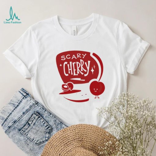Vintage scary cherry shirt