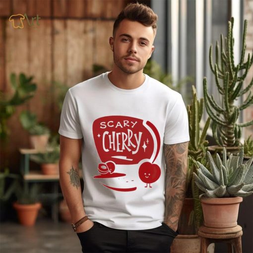 Vintage scary cherry shirt