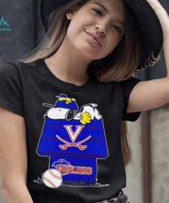 Virginia Cavaliers Snoopy And Woodstock The Peanuts Baseball shirt, hoodie, sweater, long sleeve and tank top Virginia Cavaliers Snoopy And Woodstock The Peanuts Baseball shirt